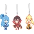 Nendoroid Plus KONO SUBARASHII SEKAI NI SYUKUFUKU WO! 2 Rubber Strap Set: Aqua, Megumin & Darkness 2