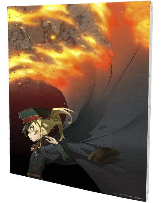 劇場版 「幼女戦記」　F6キャンバス　 B（キービジュアル第2弾）