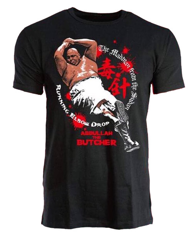 Tシャツ アブドーラ・ザ・ブッチャー 毒針 XL Tシャツ アブドーラ・ザ・ブッチャー 毒針 XL