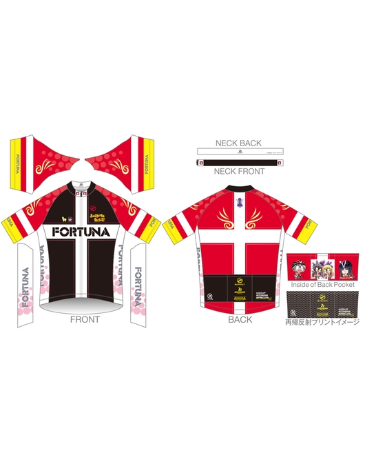 「長騎美眉Stories」自行車衣【夜騎Ver.】（再販）