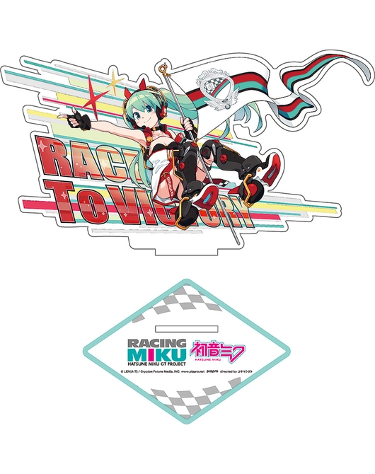 レーシングミク 2020Ver. アクリルスタンド 2 キービジュアルサイド