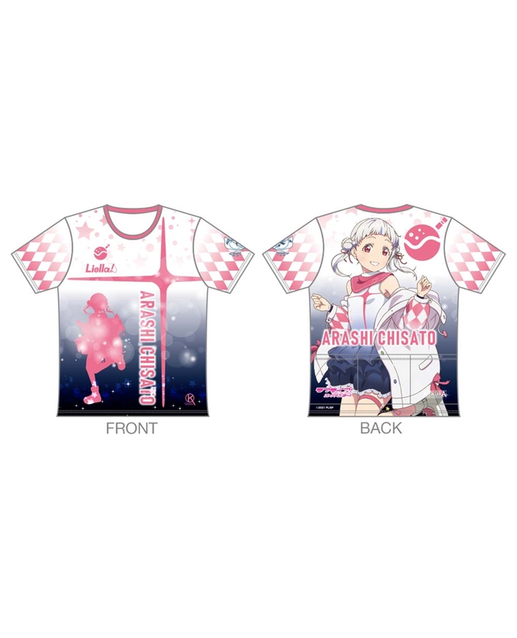 期間限定お買い得商品 |  通販 ラブライブ！スーパースター!! ツーリングTシャツ【嵐 千砂都 Tシャツ・アパレル