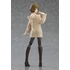 figma Styles Off-the-Shoulder Sweater Dress (Gray)