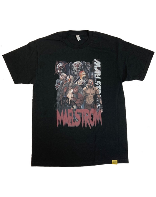 Cyberpunk 2077 x Kosuke Kawamura Gangsta rap T Collage Tshirts Maelstrom