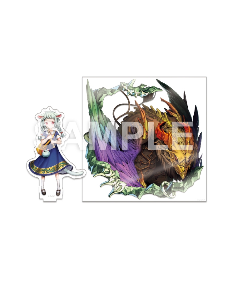 メギド72 ヴィータ＆メギド体アクリルセット 真52 ジズ