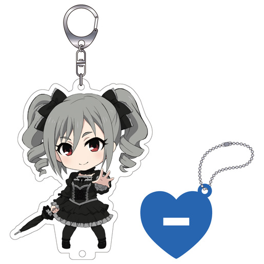 ねんどろいどぷらす アイドルマスターシンデレラガールズ アクリルスタンド付きキーチェーン 神崎蘭子