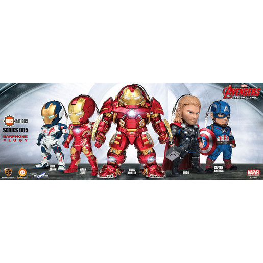 Kids Nations Series 005 Avengers: Age of Ultron イヤホンジャック付きフィギュア
