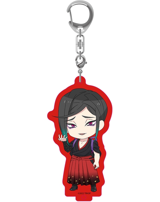 特『刀剣乱舞-花丸-』～雪月華～ ねんどろいどぷらす スタンド付きアクリルキーチェーン 静形薙刀