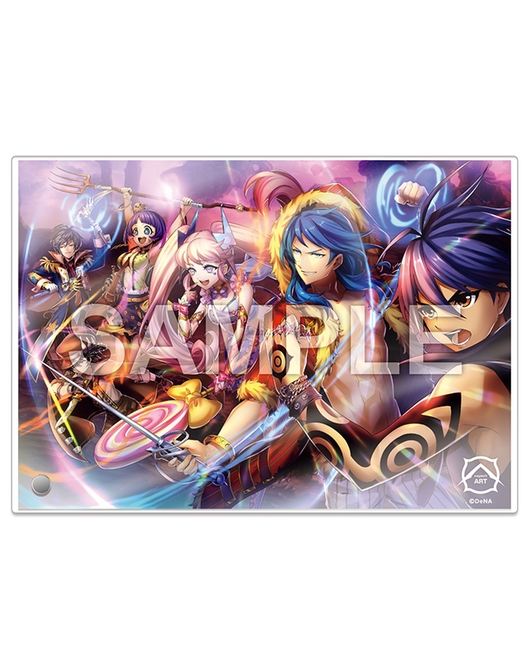 【共襲スタンプ缶バッジ対象商品】メギド72 アクリルアート 35 3周年カウントダウン #2