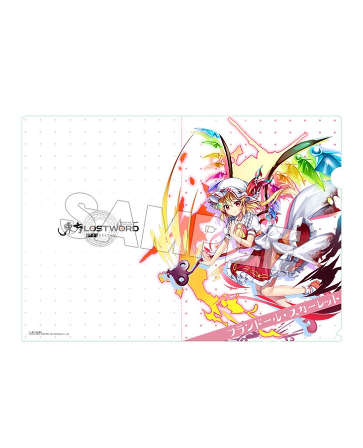 東方LOSTWORD クリアファイル フランドール・スカーレット
