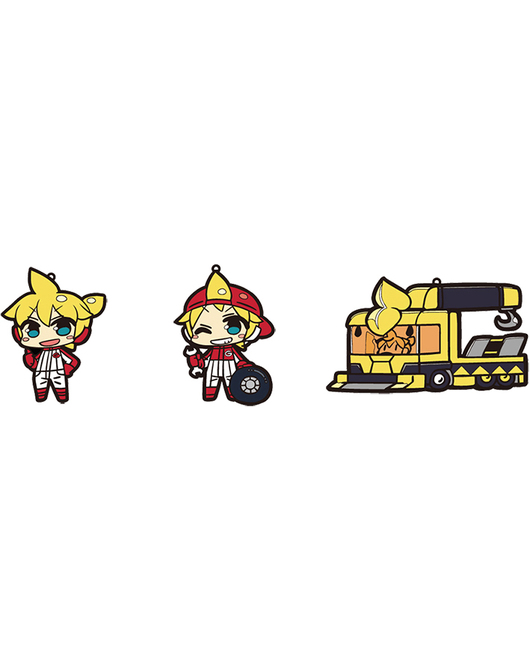 ラバーストラップセット 鏡音レン SUPER GT 応援Ver.