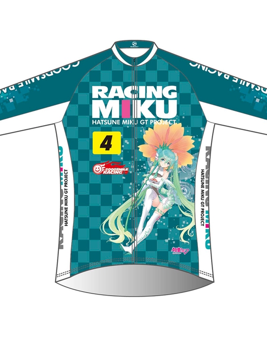 自行車冬季外套 RACING MIKU 2017
