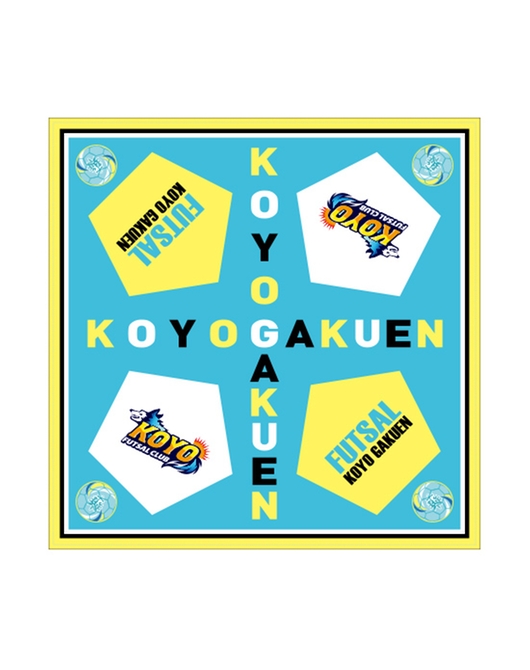 フットサルボーイズ!!!!! チームロゴバンダナ 恒陽学園高校
