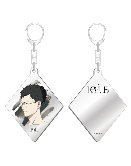 レビウス アクリルミラーキーホルダー ビル