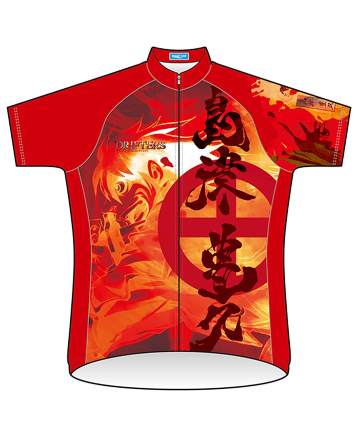 DRIFTERS ありがたかっ 島津豊久Verサイクルジャージ XL