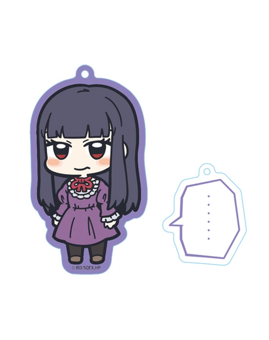 ハイスコアガール セリフチャーム付きアクリルキーチェーン 大野 晶 無言 ver.