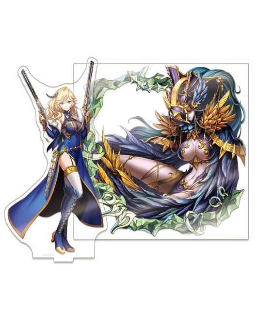 【共襲スタンプ缶バッジ対象商品】メギド72 ヴィータ＆メギド体アクリルセット 真66 マモン