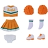 Nendoroid Doll Outfit Set: Cheerleader (Orange)