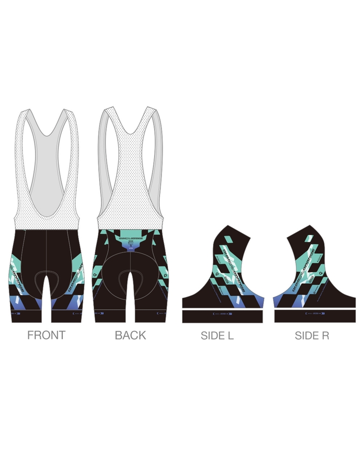 OHMEst.GRANDE Cycling Bib Shorts: 2051 Summer Model(Rerelease)