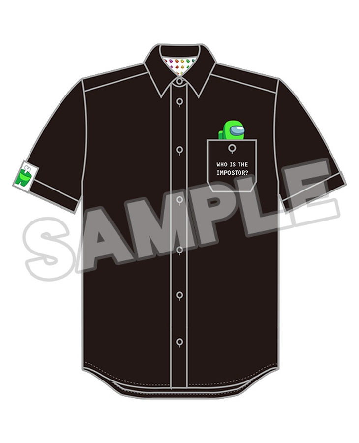 Among Us ねんどろいどぷらす ワークシャツ Crewmate Lime