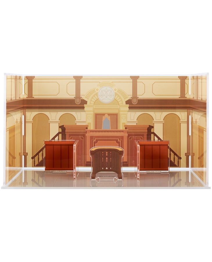 逆轉裁判 壓克力情境背景 法庭（第二波預購）