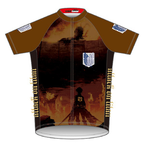 「進撃の巨人」サイクルジャージ