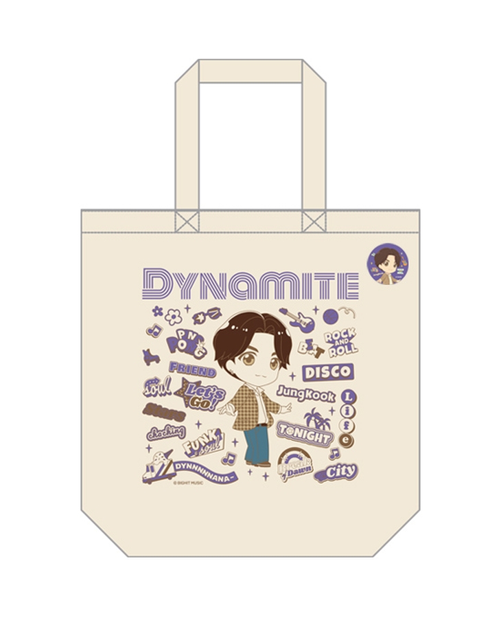 TinyTAN 黏土人Plus 托特包 Jung Kook