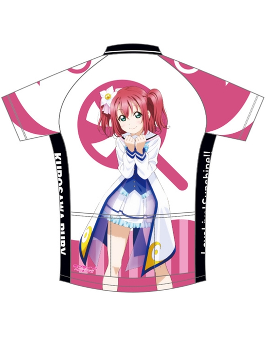 「ラブライブ！サンシャイン!!」サイクルジャージ【黒澤ルビィ 2nd.Ver.】（再販）