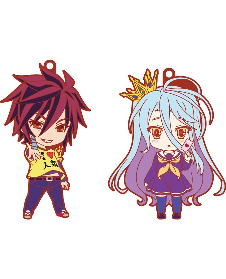 Nendoroid Plus: No Game No Life Rubber Straps - Kuuhaku Set