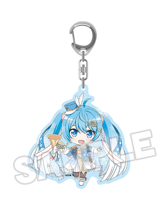 雪ミク ねんどろいどぷらす アクリルキーチェーン 2020
