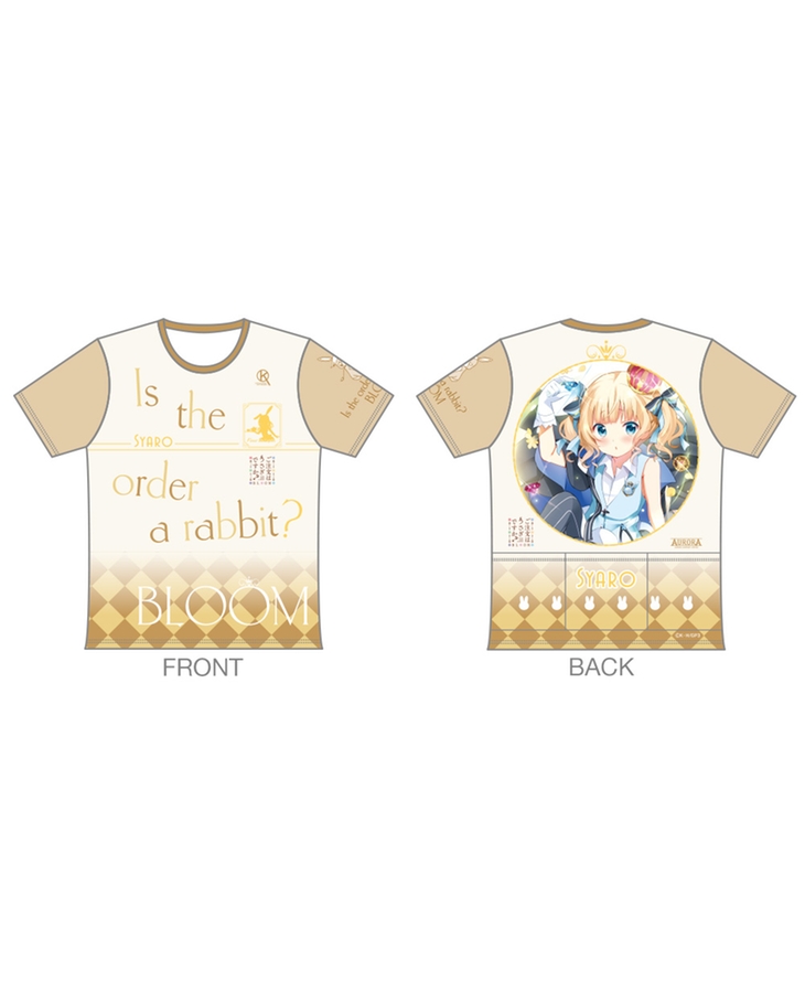 ご注文はうさぎですか？ BLOOM ツーリングTシャツ【シャロ ファンタジーVer.】（再販）／ Sサイズ
