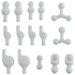 figma Basic Joint Set (White)(Rerelease)