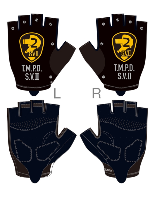 「機動警察パトレイバー」サイクルショートグローブ（再販）