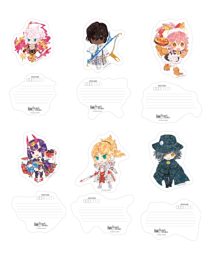 Fate/Grand Order ダイカットポストカードセット【Stay homeステッカー対象商品】