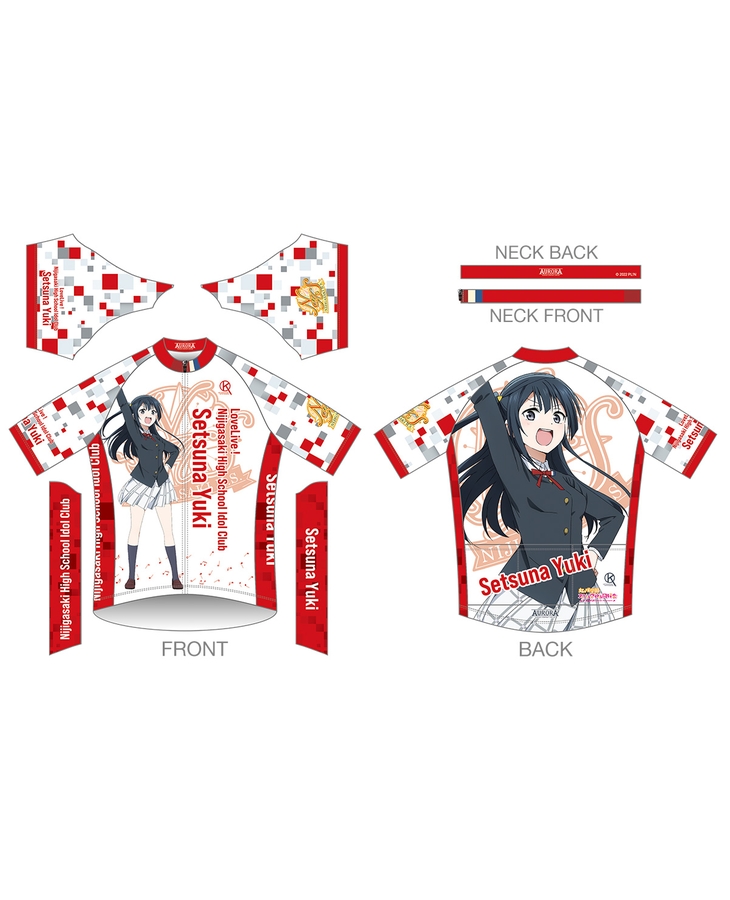 ラブライブ！虹ヶ咲学園スクールアイドル同好会 サイクルジャージ【優木せつ菜2nd.Ver.】（再販）