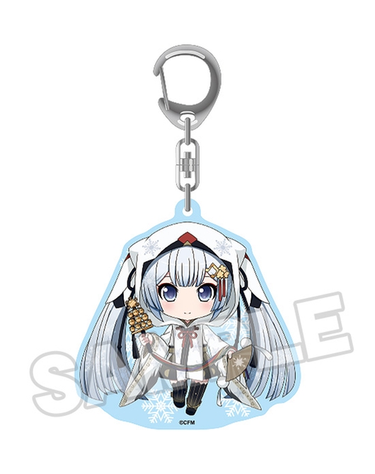 雪ミク ねんどろいどぷらす アクリルキーチェーン 2018