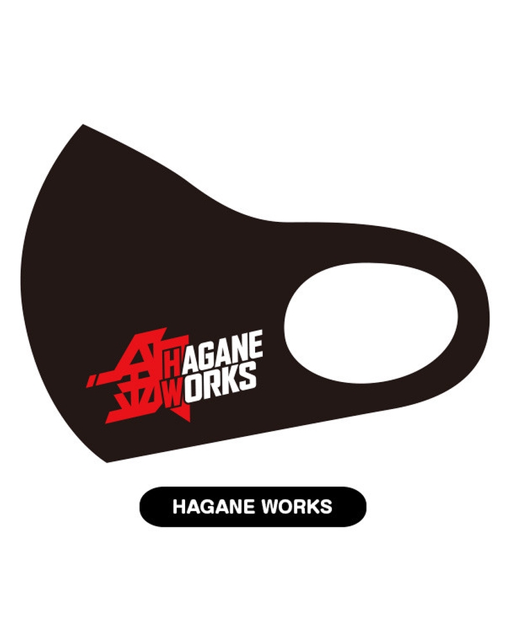 HAGANE WORKS ロゴマスク