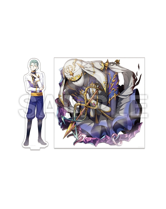 メギド72 ヴィータ＆メギド体アクリルセット 真7 ヒュトギン