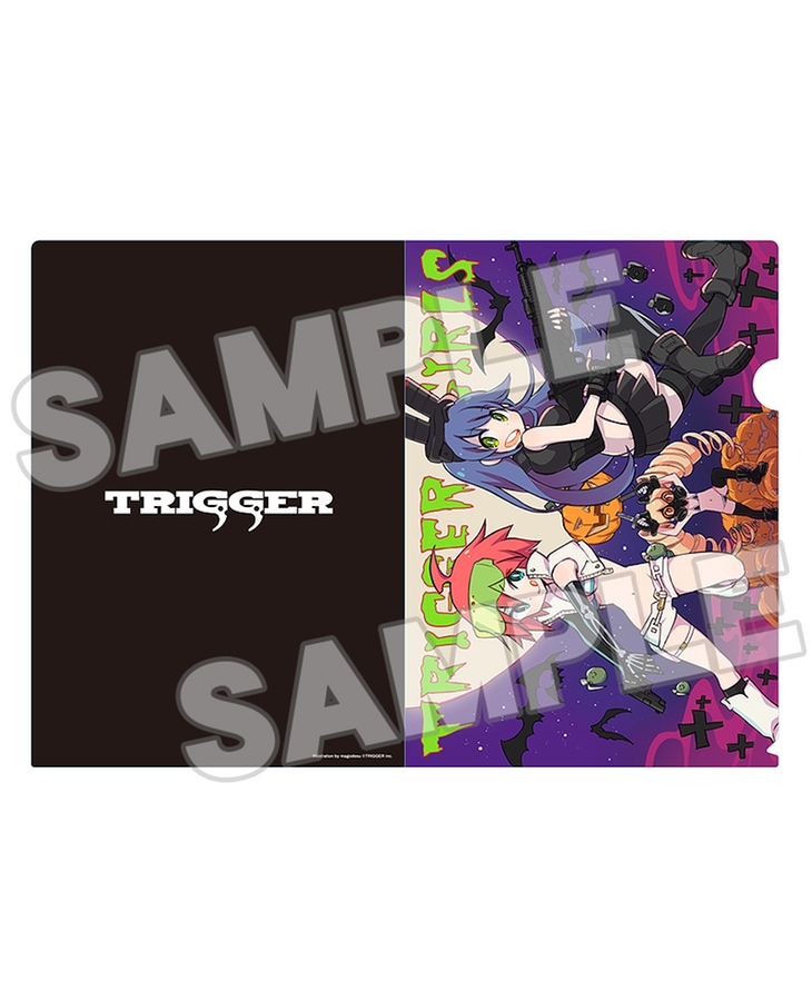 TRIGGER GIRLS トレーディング クリアファイルコレクション