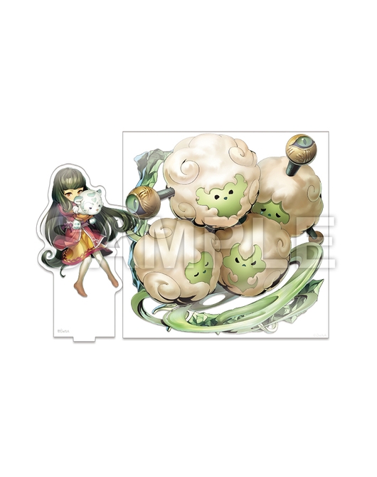 【共襲スタンプ缶バッジ対象商品】メギド72 ヴィータ＆メギド体アクリルセット 真11 コルソン