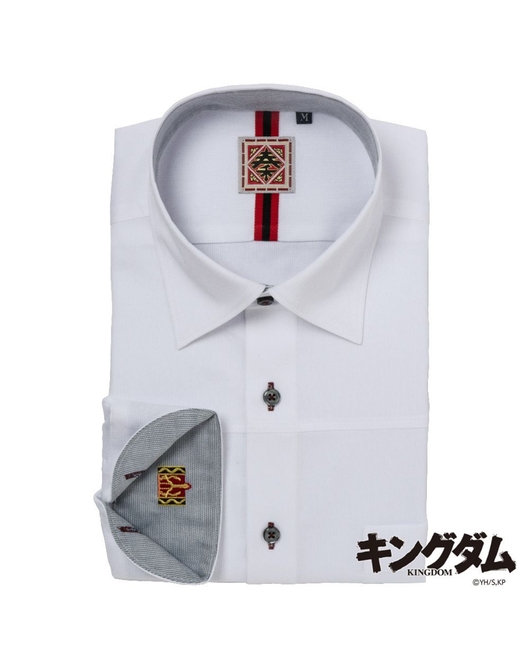 キングダム メンズカジュアルシャツ 嬴政