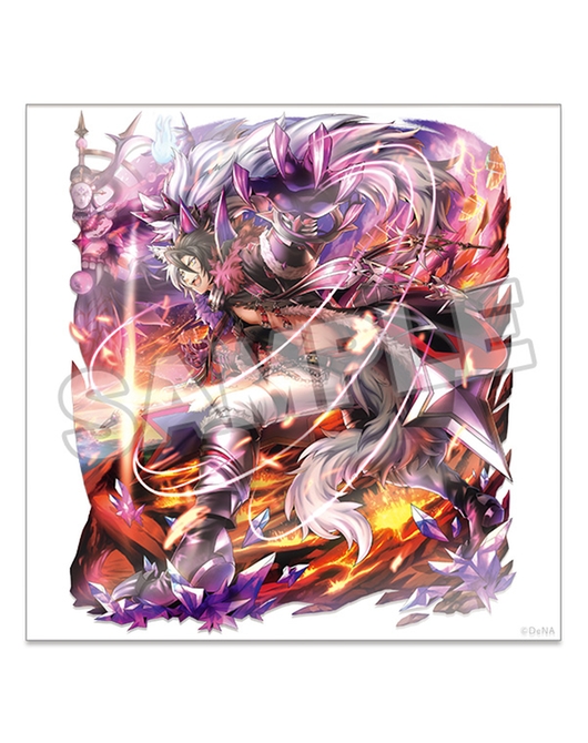 メギド72 キャラクター衣装アクリルアート 5 ベヒモス「絶望を裂く紫衣」