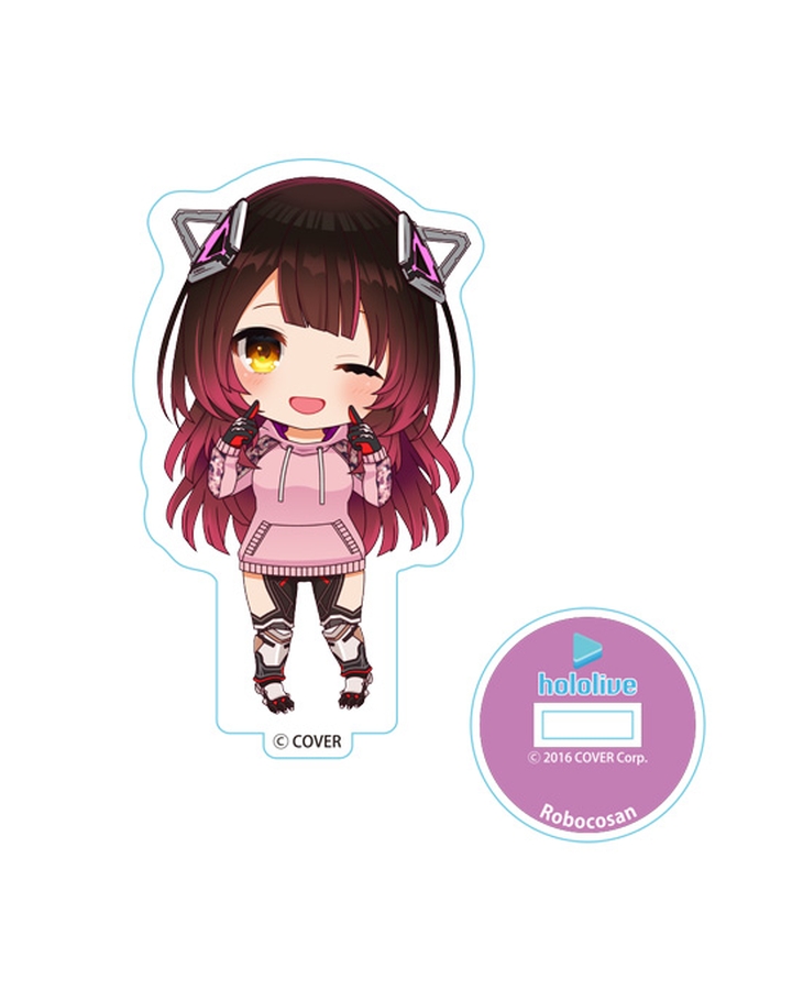ホロライブ アクリルウィンドウチャーム01 ロボ子さん 禍々し