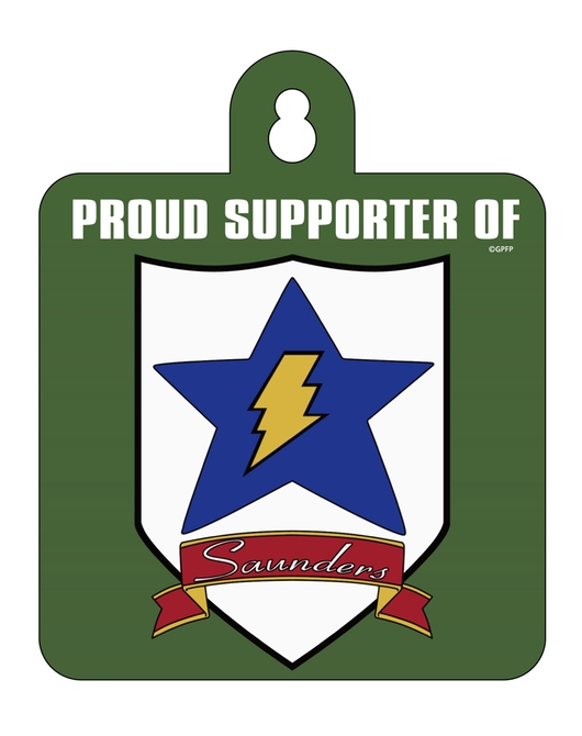 ガールズ＆パンツァー　カーサイン　サンダース大学付属高校