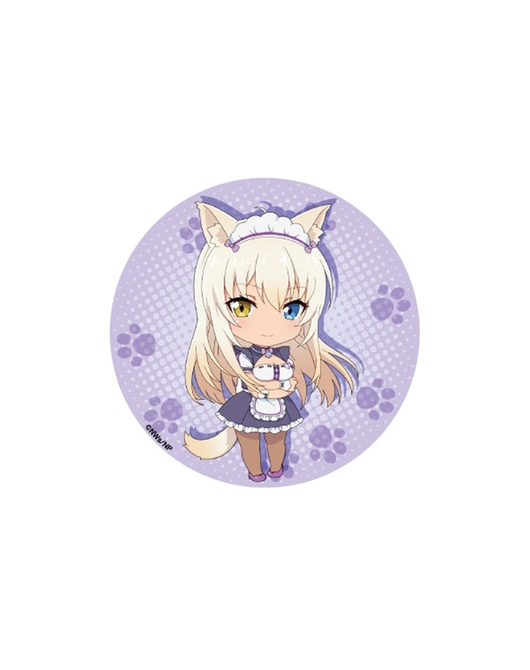 ネコぱら ねんどろいどぷらす ビッグ缶バッジ ココナツ