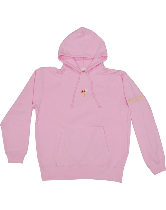 Cardcaptor Sakura: Clow Card Embroidered Hoodie Sealing Key (Pink)