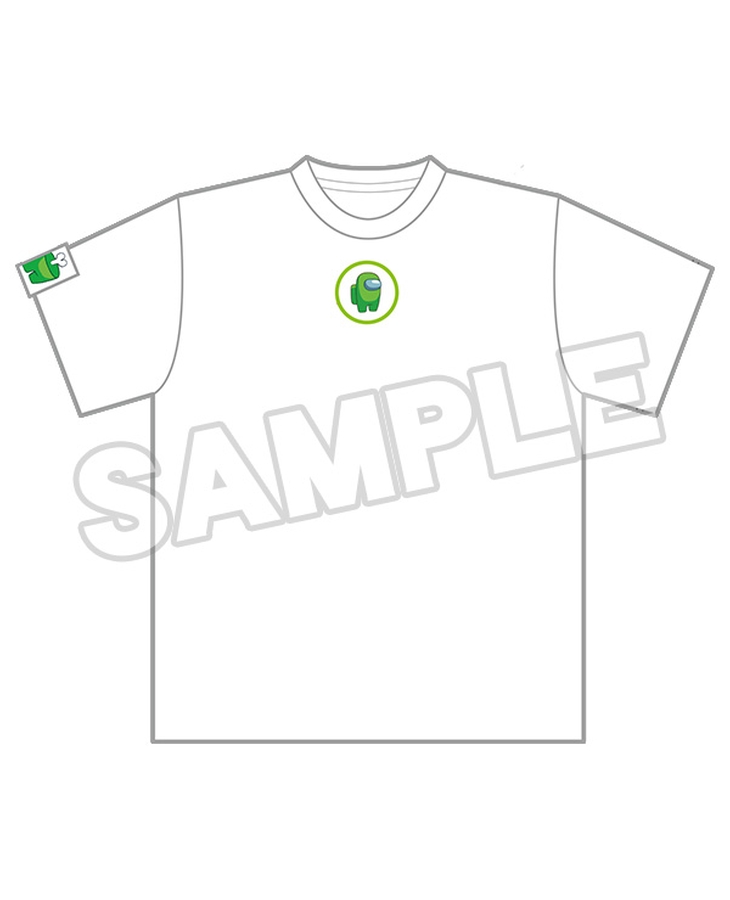 Among Us Nendoroid Plus T-Shirt Crewmate (Lime)