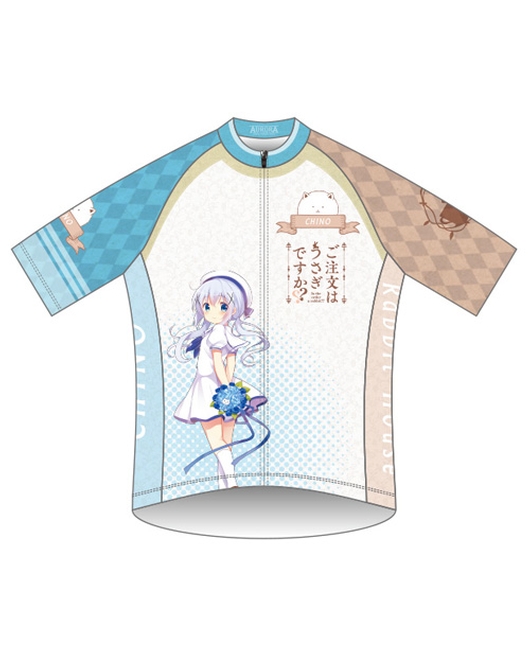在庫処分セール 言い換え ご注文はうさぎですか？？」サイクルジャージ【チノ2nd.Ver サイクルジャージ・サイクルウェア