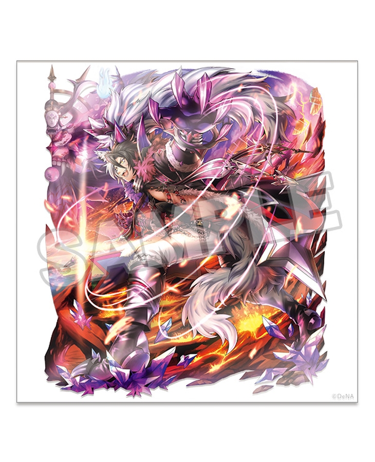 メギド72 キャラクター衣装アクリルアート 5 ベヒモス「絶望を裂く紫衣」（再販）