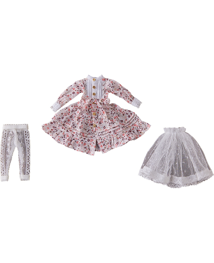 Harmonia humming Special Outfit Series (Flower Print Dress/Pink) Designed by SILVER BUTTERFLY